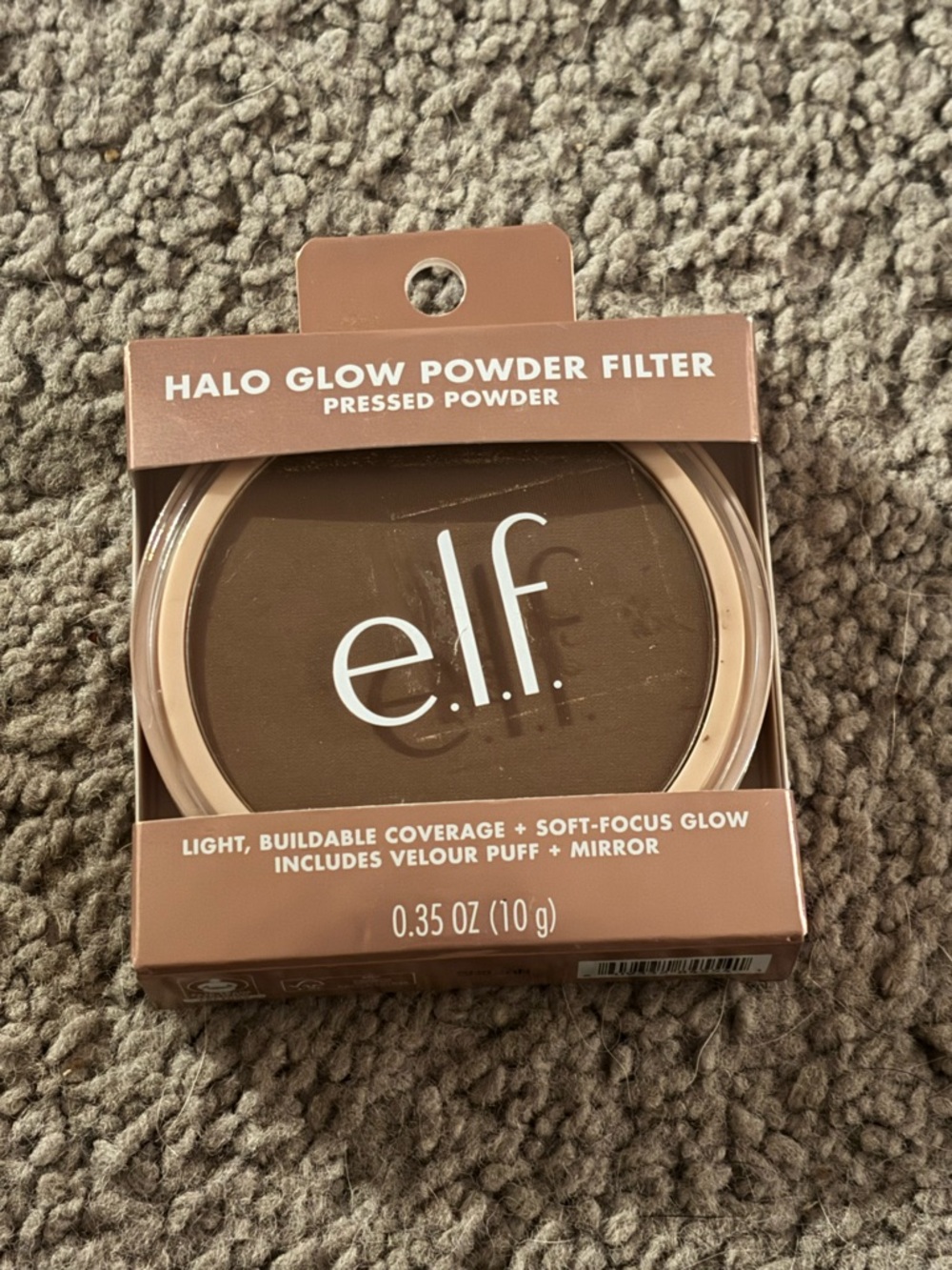 Halo Glow Powder Filter Pressed Powder — Tan